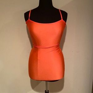 Sexy Orange Mini Dress